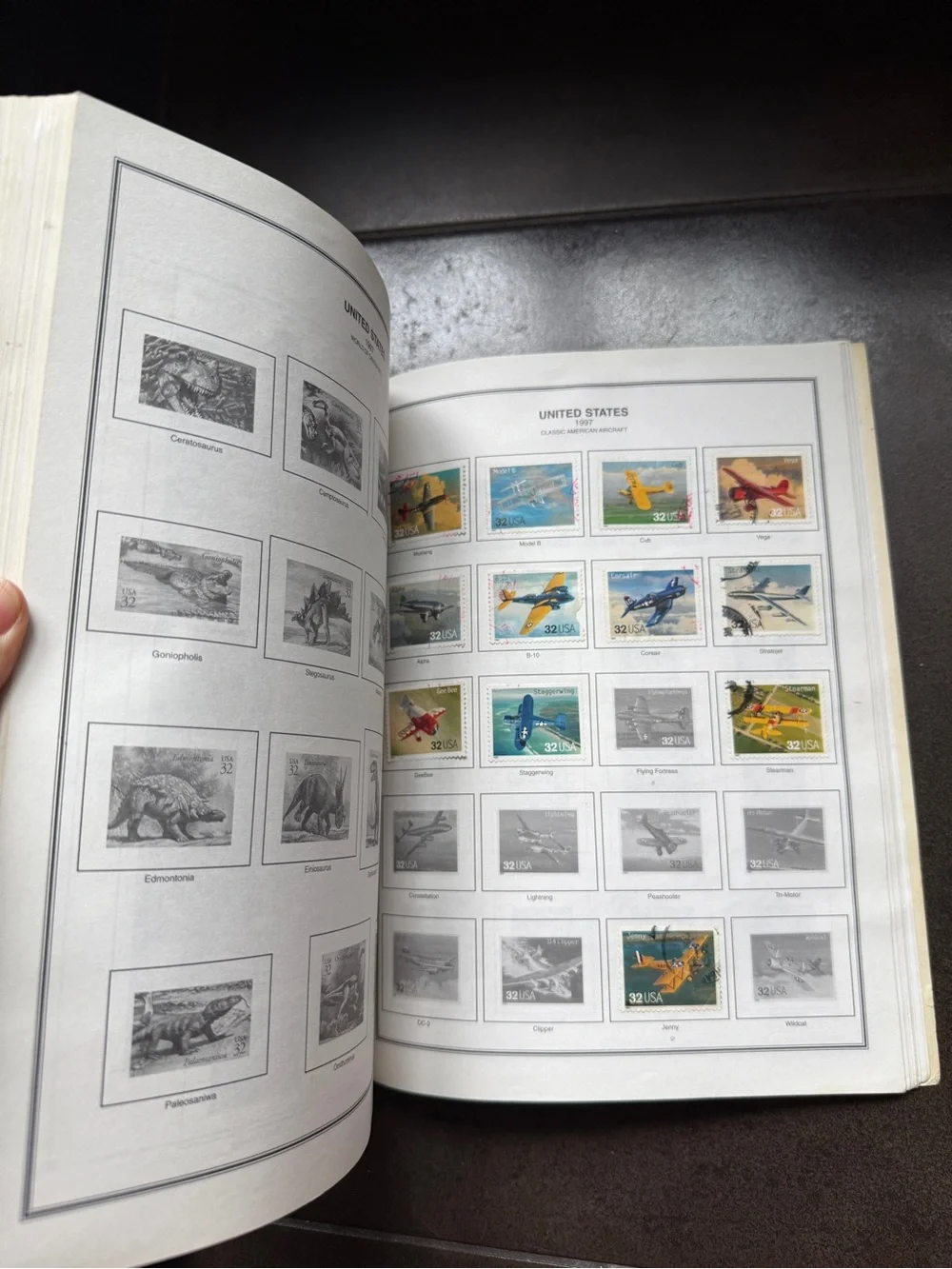 HE Harris Freedom III Stamp Album United States Collecting Stamps Homeschool